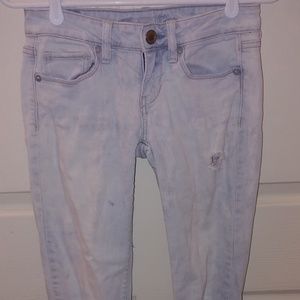 American Eagle Distressed Skinny Jeans